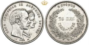 2 kroner 1892, kongeparrets guldbryllup