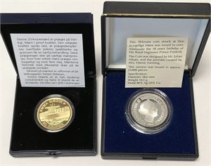 10 kroner 1986, Ag; 20 kroner 2011. (2)