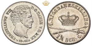 4 rigsbankskilling 1842 VS