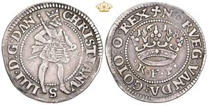 1/4 krone 1618
