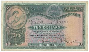10 Dollars 1955, no. E/J 721778