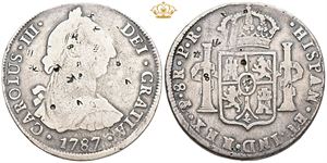 8 Reales 1787 PTS PR