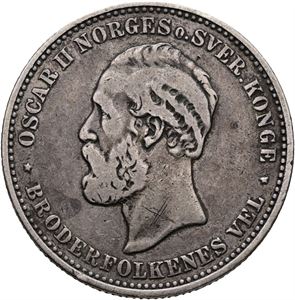 2 kroner 1890