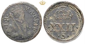 Bronze Coin Weight for 22 Shillings