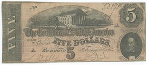 5 Dollars 1864, no. 30291