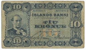 10 krónur 1904, nr. 058915