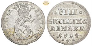 8 skilling 1694