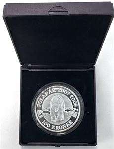 100 kroner 2007, Polarår, Isbjørn