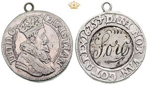 1/2 krone 1625, 'love-token',