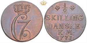 1/2 skilling 1771