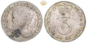 Threepence 1786