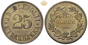 25 Aurar, ND (c. 1890's)