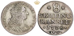 8 skilling 1730