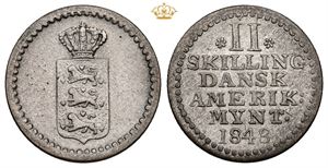 2 skilling 1848