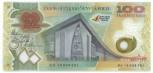 100 Kina 2018
