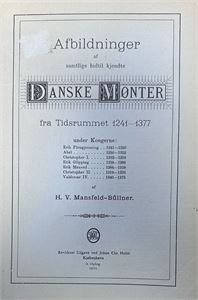 Afbildninger af samtlige hidtil kjendte Danske Mønter fra 1241-1377