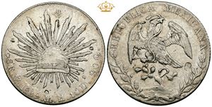 8 Reales 1889 Mo MH