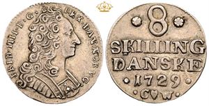 8 skilling 1729