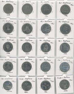 Collection in two albums, c. 300 coins.