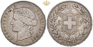 5 Franken 1892 B