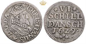 6 skilling 1629