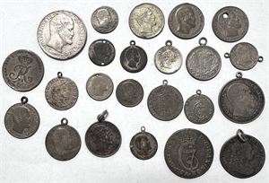 Samling love-tokens. (23)