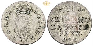 8 skilling 1773