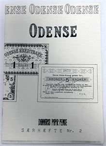 Danmarks papir penge - særhæfte nr. 2 - Odense