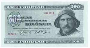 500 Krónur 1978