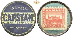 Postskillemønt, 10 øre Capstan