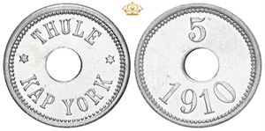 5 øre 1910