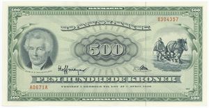 500 kroner 1967 A0