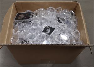 Møntkapsler, ca. 1150 stk.