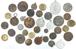 Collection medals, tokens etc. (36)
