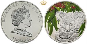 5 Dollars 2011, Koala and Eucalyptus Leaves