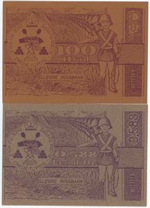 100 hvid u. år, samt 0,588 Leo d'or u. år (1980). (2)