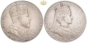 Official AR Coronation Medal 1902, by G W de Saulles