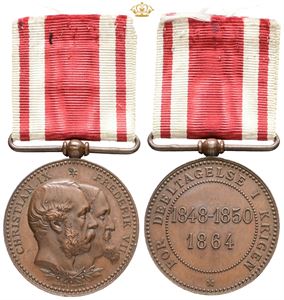 Medalje for deltagelse i krigene 1848-1850 og 1864
