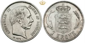 1 krone 1875