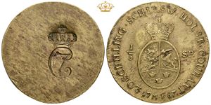Vægtlod - 1/3 speciedaler 1787