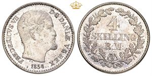 4 skilling 1854