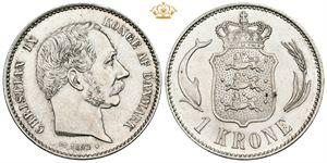 1 krone 1892