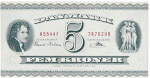 5 kroner 1954 A5