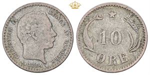 10 øre 1884