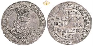6 skilling lybsk 1665