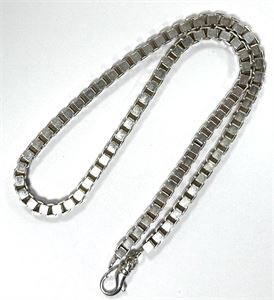 Venezia, halskæde af sterlingsølv (925/1000), ca. 52 g, 45,5 cm