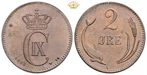 2 øre 1883