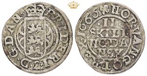 2 skilling 1665