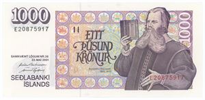 1000 krónur u. år (2004), nr. E20875917