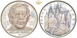 Vaclav Havel, Praha, 1993